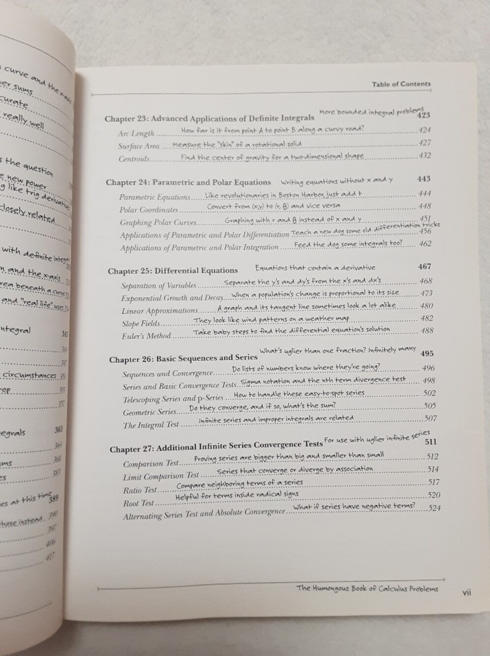 Calculus Help Book - Picture 11 of 16